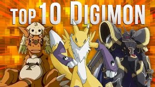 Top 10 Digimon [upl. by Gautea]