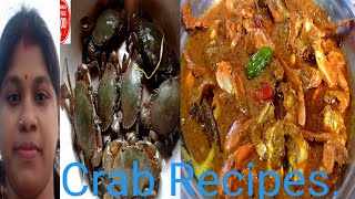 Villages Style Sundarban River King Crab  Crab Masala Curry RecipeHow To Cook King Crab Recipe [upl. by Nyrahtak]