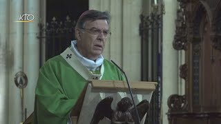 Mgr Aupetit  « Il nous faut toujours nous rappeler que nous sommes des serviteurs » [upl. by Kenimod]