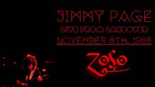 Jimmy Page  Live in Landover MD Nov 8th 1988 [upl. by Clarisse]