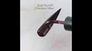 Smalto Semipermanente EasyOne  911 Intense Wine [upl. by Ahseyd]