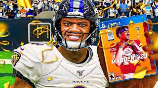 I BOUGHT MADDEN 20 TO MAKE LAMAR JACKSON THE GOAT [upl. by Arhaz]