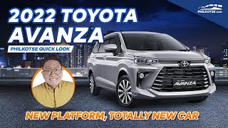 2022 Toyota Avanza Global Launch New Platform Totally New Car  Philkotse Quick Look [upl. by Vic670]