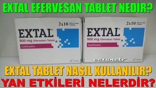 Extal 900 Mg Efervesan Tablet Nedir Extal Tabletin Yan Etkileri Nedir Extal Nasıl Kullanılır [upl. by Westhead]