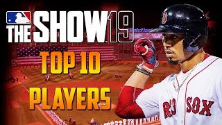 MLB The Show 19 Top 10 Highest Rated Players Predictions [upl. by Anitsua543]