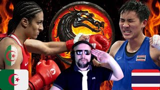 🔴PARIS 2024 BOXE LIVE  KHELIF 🇩🇿 VS 🇹🇭 SUWANNAPHENG  DEMIFINALE 66KG [upl. by Ortrude430]