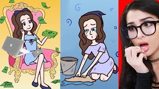 My RICH Family Lost EVERYTHING Animated Story Time [upl. by Kerred]