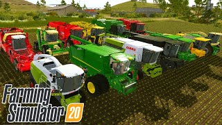 ALL HARVESTER FORAGE HARVESTER AND MOWER  Farming Simulator 20 [upl. by Youlton]