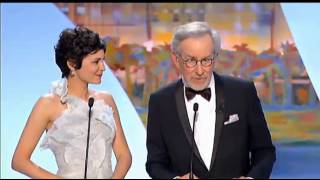 Audrey Tautou at Cannes 2013 opening english translation [upl. by Anhaj]