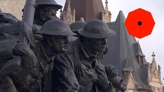 Remembrance Day 2016 highlights from Ottawa [upl. by Anelem]