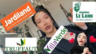 4 JARDINERIE AVEC VOUS LES GUEUX JARDILAND TRUFFAUT LELANN VILLAVERDE [upl. by Novej120]