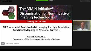 S1 P02 4D Transcranial Acoustoelectric Imaging for High Resolution Mapping Russell Witte [upl. by Mackintosh]