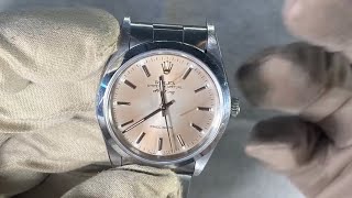 Rare Rolex AirKing Ref 14000 Tropical Dial [upl. by Haya340]