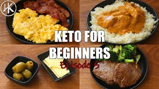 Keto for beginners  Ep 5  How to start Keto  Free Keto meal plan  Keto Basics [upl. by Anitsenre]