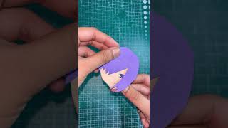 How to fold Touka from Tokyo ghoul youtubeshortsytshortsanime [upl. by Ahcrop736]