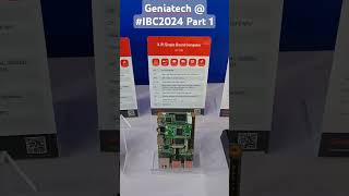 Geniatech at IBC2024 Part 1 shorts [upl. by Golter]