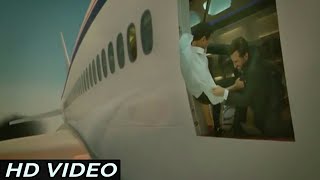 John amp Saif Fight in AIRPLANE from Race 2 [upl. by Akselaw]