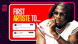 Stonebwoy Is The First Artiste To… [upl. by Ninehc552]