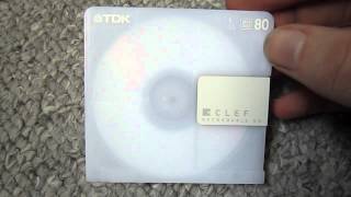 My Minidisc Collection  Part 6 White Discs [upl. by Nilloc]