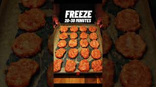 High Protein Chicken Nuggets  132g Protein Packed Recipe shorts [upl. by Manwell]