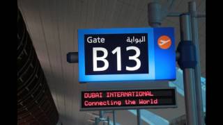 نداء طيران الإمارات لصعود الطائرة الى لندن هيثرو Emirates Boarding Announcement In Arabic [upl. by Donella]