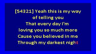 Gerry Rafferty – Right Down the Line karaoke [upl. by Bobette]