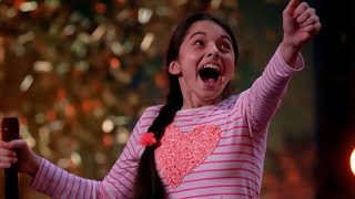 GOLDEN BUZZER Laura Bretan 13yearold STUNS Americas Got Talent With Soaring Opera Performance [upl. by Olenka758]