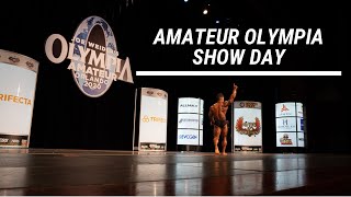 SHOW DAY  AMATEUR OLYMPIA 2020 CLASSIC PHYSIQUE CLASS A [upl. by Ettennad401]