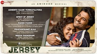 Jersey  Full Movie Audio Jukebox  Nani amp Shraddha Srinath  Anirudh Ravichander [upl. by Standish901]