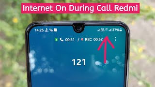 How to use mobile data during call in redmi mobile  Internet not working while calling [upl. by Player673]