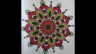 Mandala Painting  251 [upl. by Notyard493]