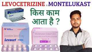 Levocetrizine hydrochloride and Montelukast tablet uses in Hindi  Wellness Gallery [upl. by Tacklind]