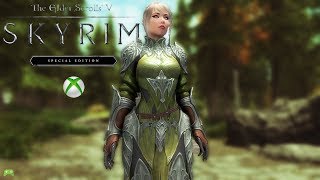 skyrim special edition Elven Chainmail Xbox HD [upl. by Quint899]