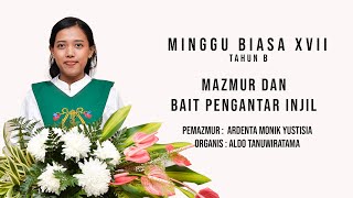 MAZMUR amp BPI HARI MINGGU BIASA XVII  Tahun B [upl. by Imij]