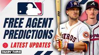 2025 MLB Free Agent Predictions  Full List of EVERY FREE AGENT [upl. by Macknair954]