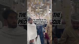 Rawdah in the prophets mosque Madinah rawdah madina recitation quran vlog islam sudais [upl. by Atronna]