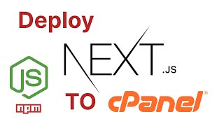 How to Deploy Next js App on Cpanel  Learn how to host Next js App on Namecheap Hosting Server [upl. by Eeryn]