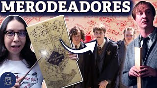 Creación del MAPA DEL MERODEADOR  Historia Completa  Harry Potter Explicado [upl. by Willabella]