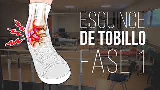 Esguince de tobillo 🦶🏻 ejercicios y recomendaciones para los primeros dias FASE 1 [upl. by Savory]