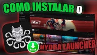 Como instalar o Hydra laucher [upl. by Ainuj]