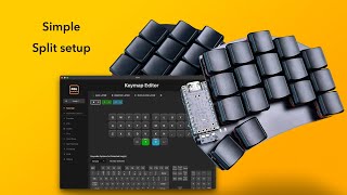 Split Keyboard with KMK Firmware and POG Setup Guide [upl. by Berte898]