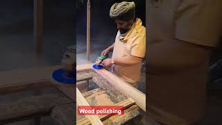 Wooden Polishing job shutteringcarpenter carpentry construction [upl. by Arvind871]