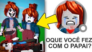 A TRISTE HISTÓRIA DESSA GAROTA no ROBLOXKittyCuties48 [upl. by Schinica765]