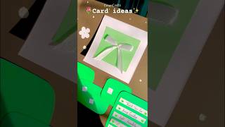 Beautiful card ideas✨ shorts art craft diy artandcraft handemadecards creative giftcard [upl. by Ahsemik502]