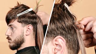 Transform Your Hair  A Guide to Mens Hair Extensions [upl. by Ahsilif]