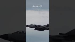 Panavia Tornado Italian Air Force tornado italian aviation planespotting airforce [upl. by Ahsekahs]