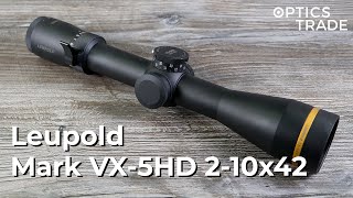 Leupold VX5HD 210x42 Rifle Scope Review  Optics Trade Review [upl. by Gualtiero]