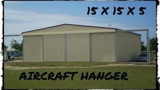 How to build a Aircraft hanger by shedsshopcomau [upl. by Blinni]