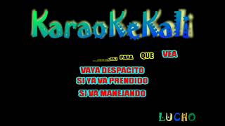 OIGA MIRE VEA TONO BAJO KARAOKE [upl. by Yelra440]