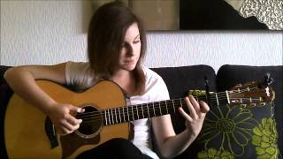 JS Bach Minuet In Fingerstyle  Gabriella Quevedo [upl. by Deck]